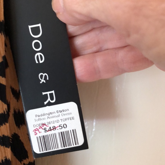 Leopard Print Spaghetti Strap Dress - Picture 4 of 9